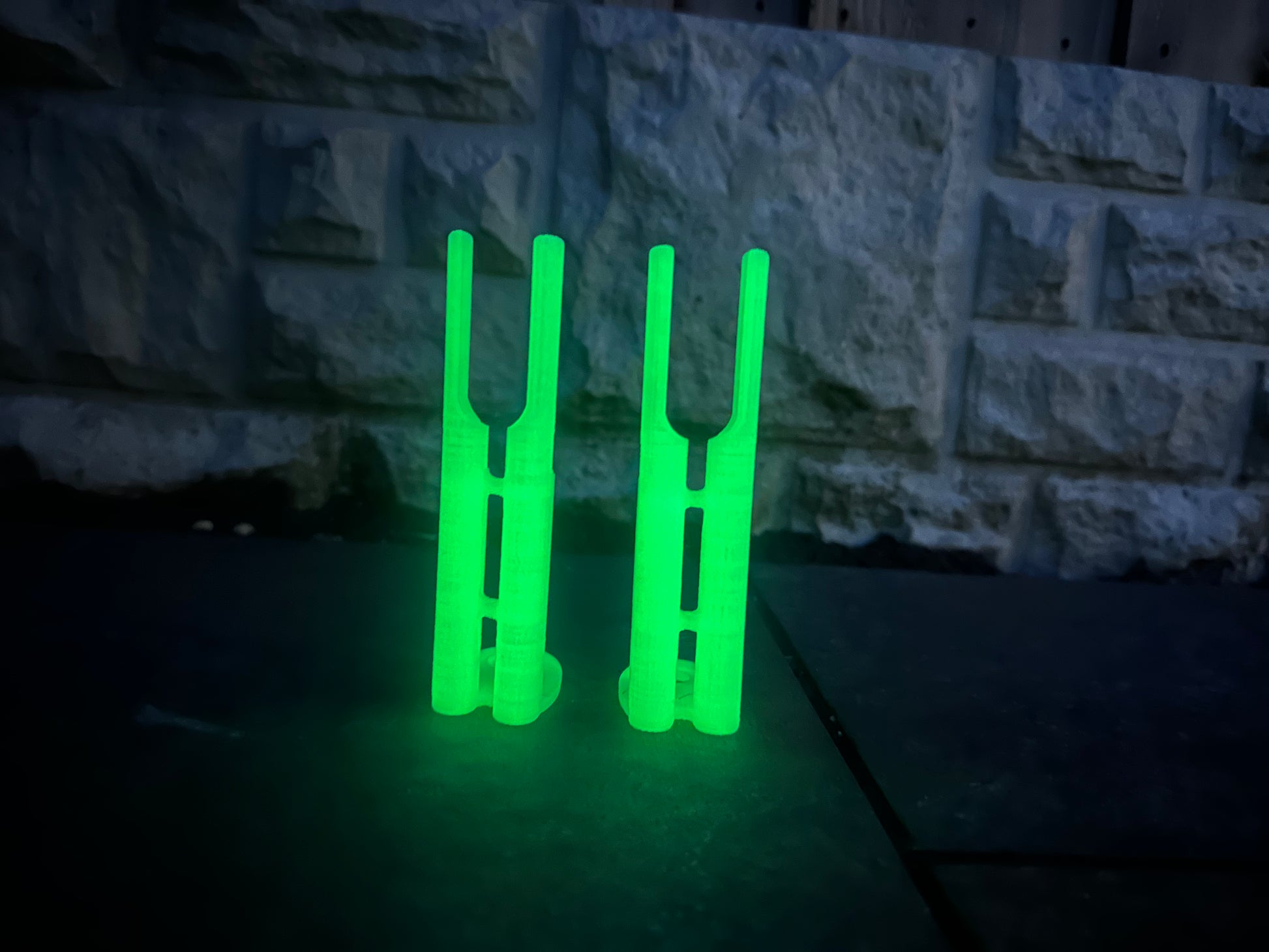 Glow in the dark snag ears pack of x3